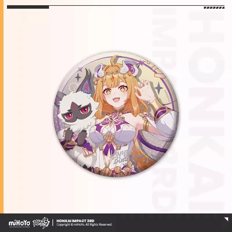 Pre Sale miHoYo Official Honkai Impact 3 Susana 2023 Birthday Commemorative Gift Box Valkyrie ReSha Gifts Cosplay LiPai Badge