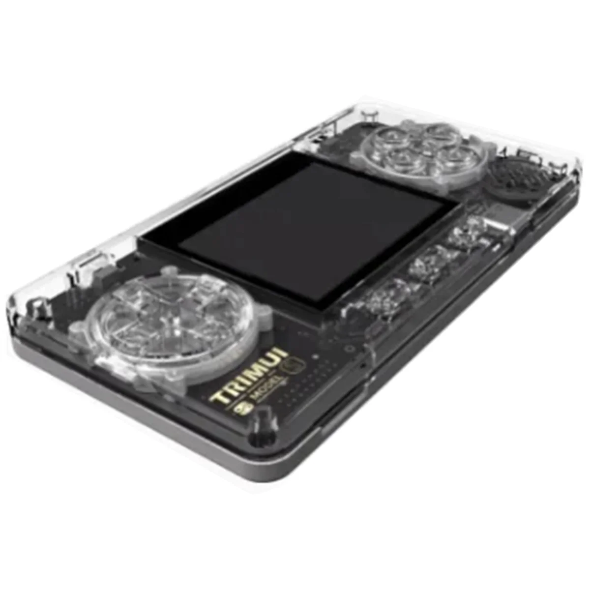 SLQZT Modello S Macchina da gioco portatile Schermo Ips da 2 pollici Mini macchina per carte portatile nostalgica estremamente compatta (Argento)