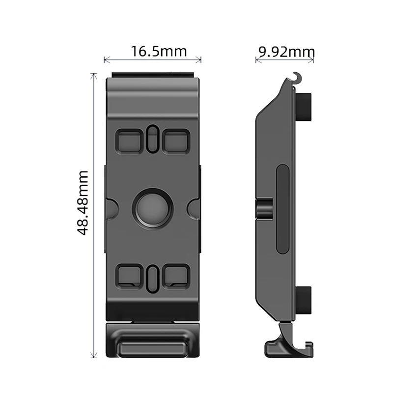 バッテリー充電インターフェースサイドカバー Insta360 Ace Pro 2 アルミ合金クイックリリースアダプターカメラサイドカバー交換