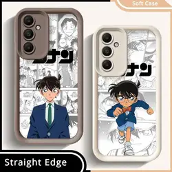 Anime D-Detective C-Conan Phone Case for Samsung Galaxy A22 A32 A12 A34 A11 A33 A15 A35 A54 A25 A24 A73 A23 A13 A14 A52 Cover