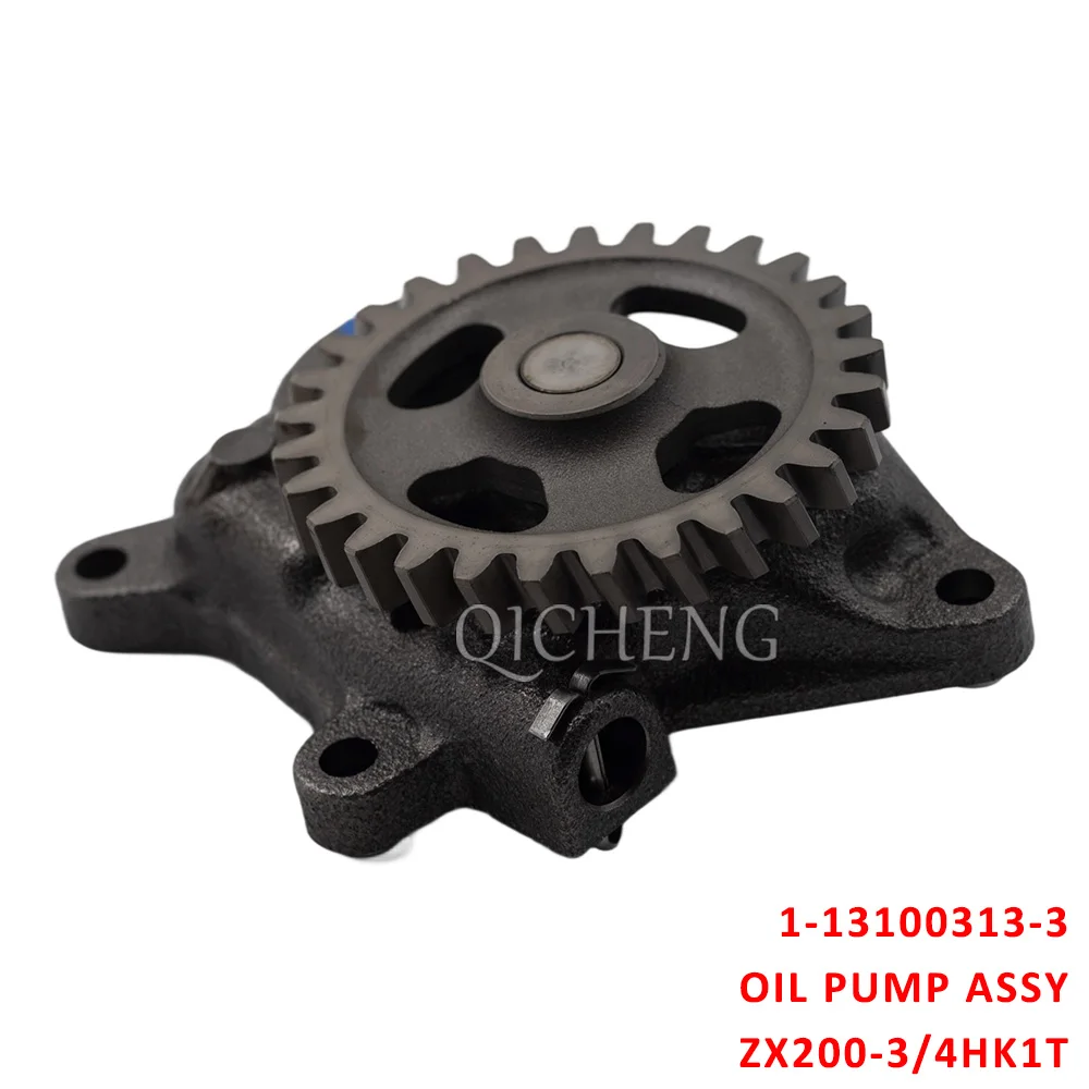 1-13100313-0 Motor 4hk1 aplicable para Isuzu ZX200-3 ZX240-3 ZX270-3 ZX200-5A ZX250-5A Bomba de aceite de montaje de motor excav