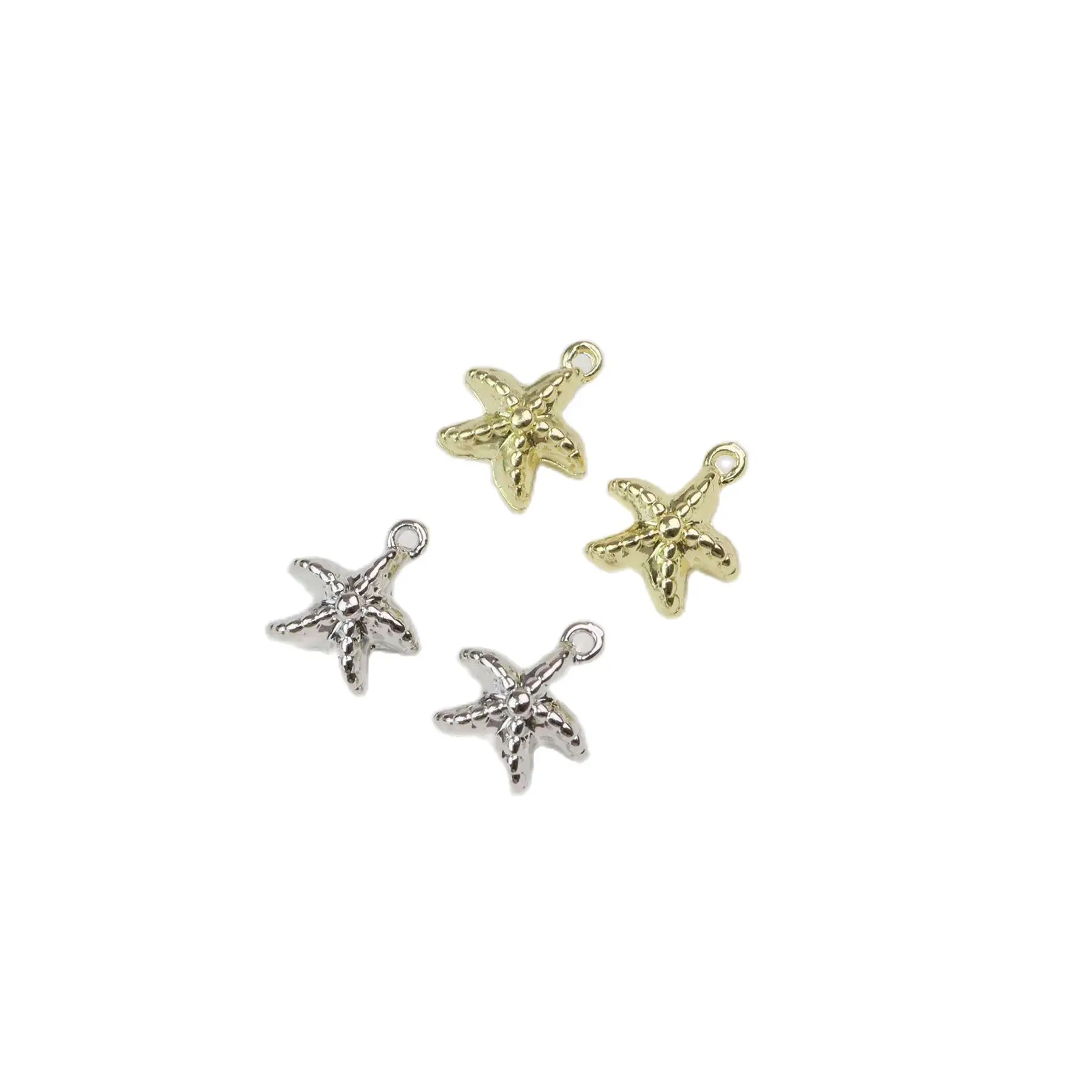 Eruifa 20pcs 3D Lovely Seastar Zinc Alloy Charms Pendant Fashion Jewelry DIY Handmade