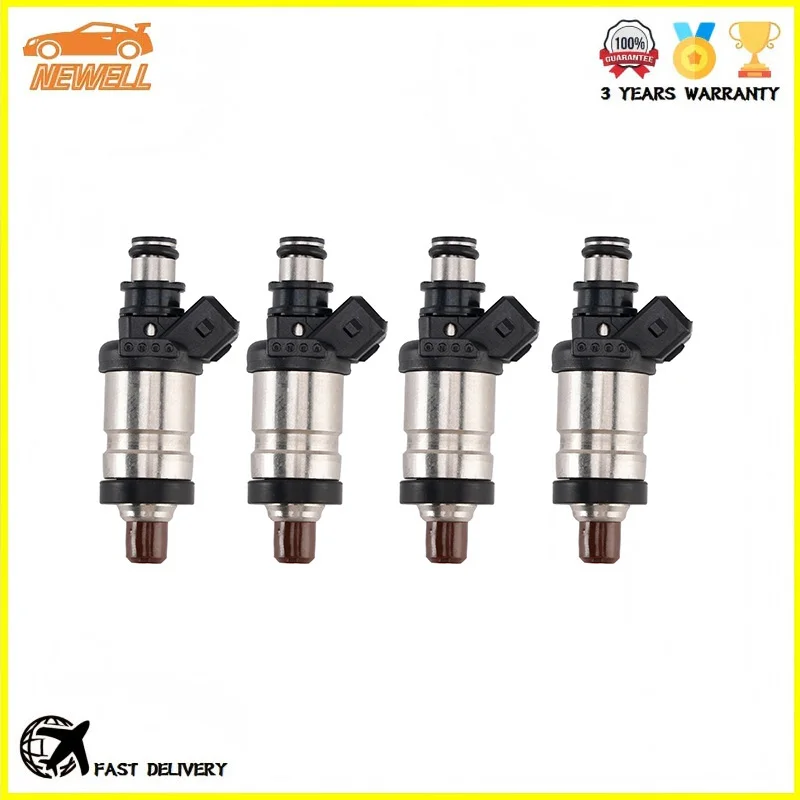 4pcs 06164-P06-A01 06164-P10-A02 Fuel Injector For HONDA CIVIC Del SOL 1.5L 1.6L INTEGRA 1.7L 1.8L