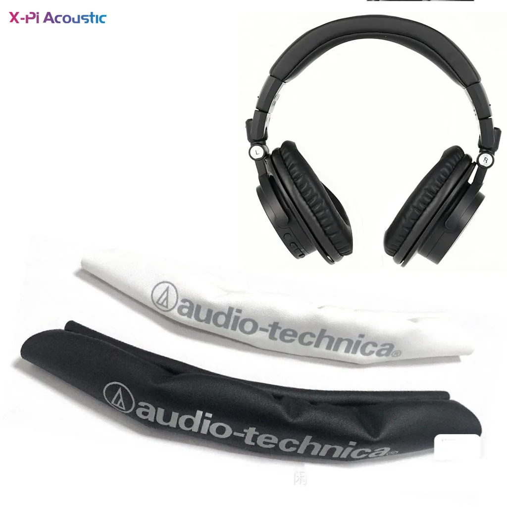 Protein Leather Headband Cover for Audio Technica ATH M50X M40 M30 M20X Headphone Re-build and DIY kits