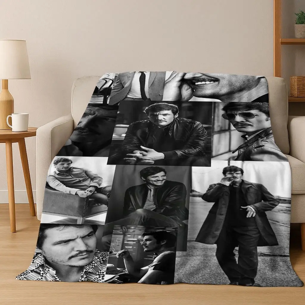 ثلاثية الأبعاد خوسيه بيدرو بالمسيدا باسكال ستار الفانيلا بطانية لينة بطانية دافئة لغرفة النوم غرفة المعيشة السرير السفر التخييم نزهة هدية #3