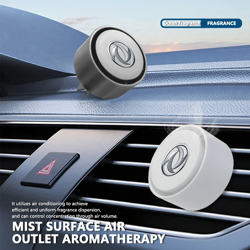 Difusor de aroma circular para salida de aire de coche, perfume de aromaterapia para Dongfeng Motor DFM DFSK Glory 360 Cefiro MX6 S50 MX6 S50 T5 S30