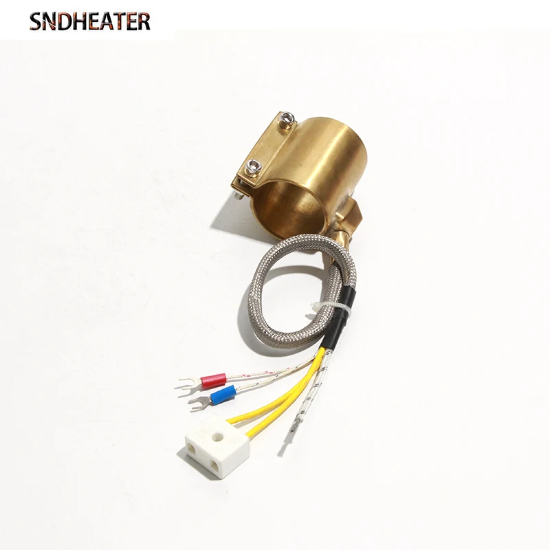 SNDHEATER 1pc Electric Heating Ring Copper Band Heater 45x30mm 45x40mm 45x50mm Injected Mould Heating Element 220V 190W-320W