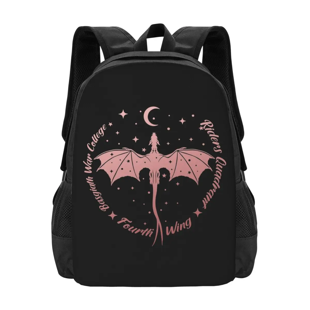 Rose Gold Ombre Riders Quadrant Flying Dragon Backpack Hot Sale Daypack Kids BookBag School Bag Shoulder Bags for Men Women