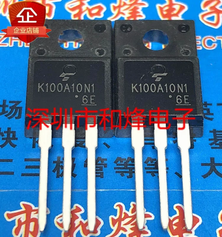 

20PCS/LOT K100A10N1 TK100A10N1 TO-220F 100V 100A Datasheet - Electronic Component for Professional Use