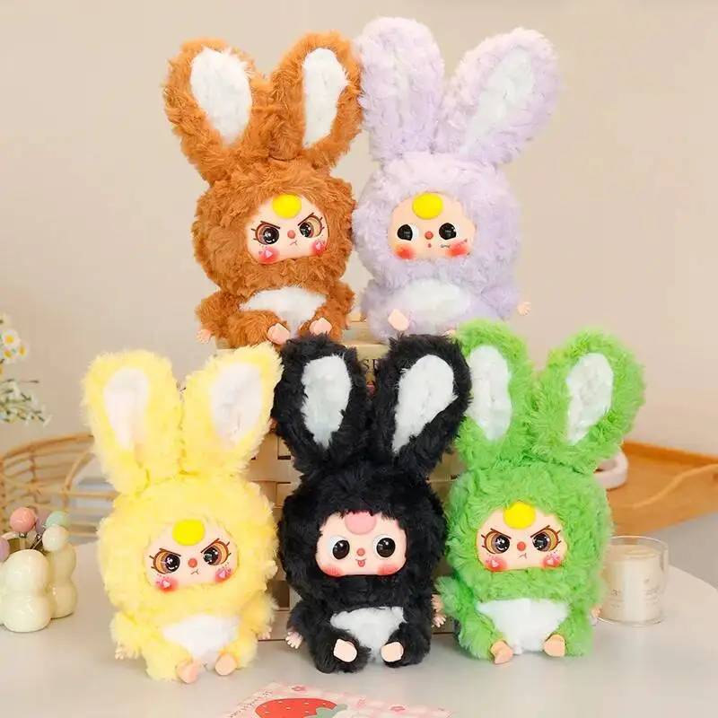 

25cm Cute Rabbit Animal Vinyl Plush Toys Popular Stuffed Toys for Kids Baby Girls Boys Birthday Gifts Back to School Anime Dolls