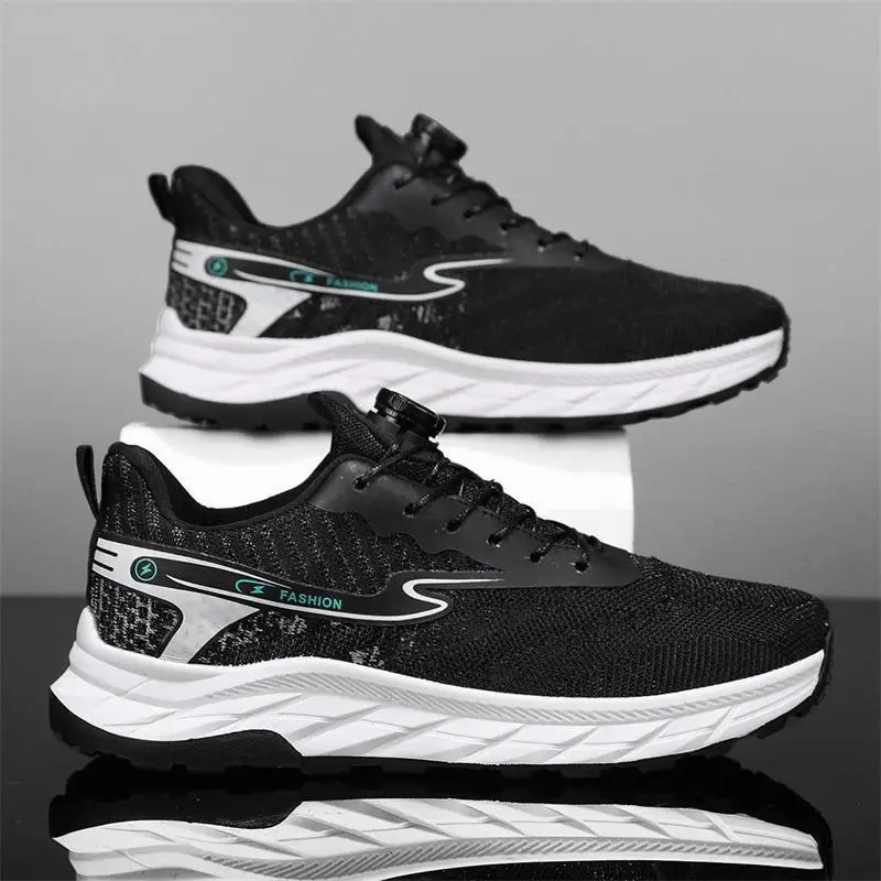 Sneaker Men's Shoes Summer Tenis Breathable Running Shoes Men's Shock-Absorbing Soft Bottom Lightweight Comfortable Black