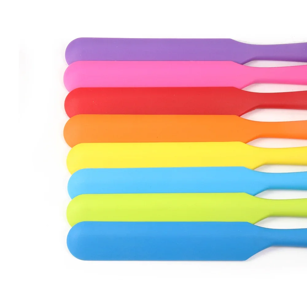 Silicone Spatula, Heat Resistant Flexible Non-Stick, Slim Spatula,Best for Jars, Blender and More 9.6in/24.5cm