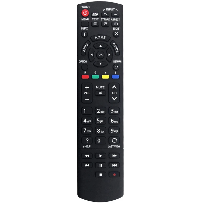 Replace N2QAYB000933 Remote For Panasonic TV TH-60AS700A TH55AX670A TH60AS740A TH-60AS700Z TH-55AS670A TH-55AS670Z