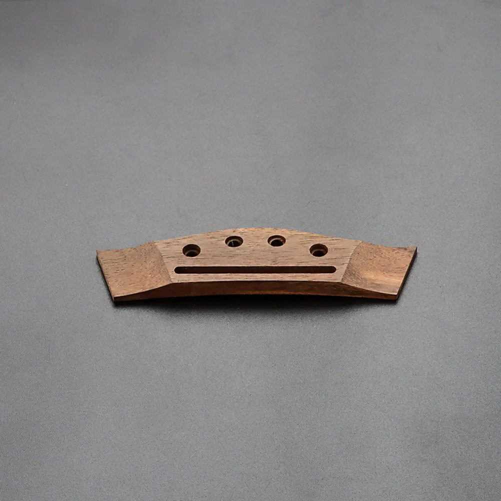 جسر جيتار صوتي مكون من 4 أوتار خشبية بديلة لسلسلة جيتار، قوي وخفيف الوزن وسهل التركيب لحجم أفضل #2