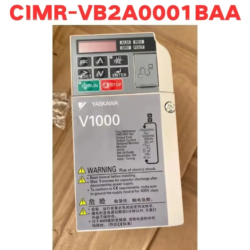 

Second-hand CIMR-VB2A0001BAA CIMR VB2A0001BAA Inverter Tested OK