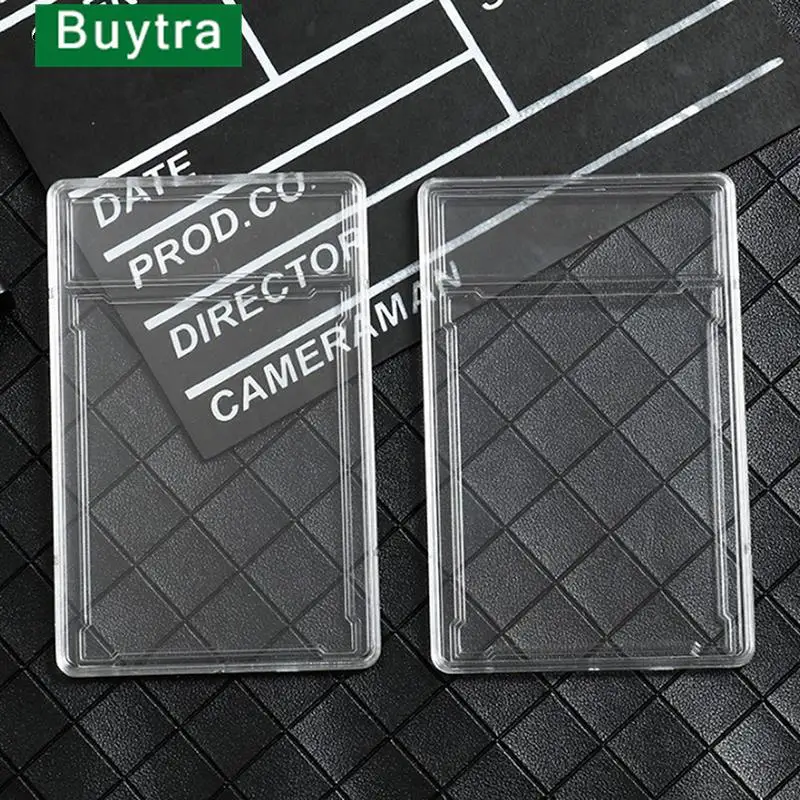 1pcs Acrylic Game Star Trading Card Slabs Sleeves Holder Case Identification Box Playing Card Plastic Slab 90x65mm/61x88mm