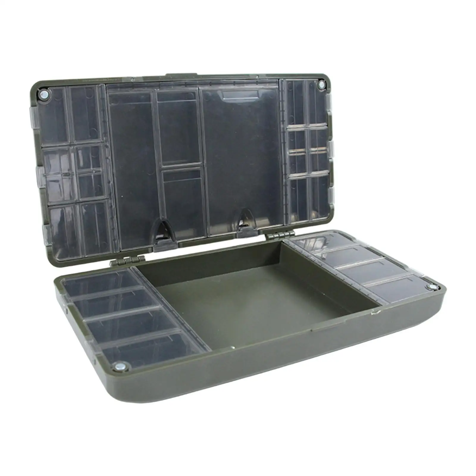 صندوق أدوات صيد السمك، حاوية تخزين محمولة متعددة الأغراض