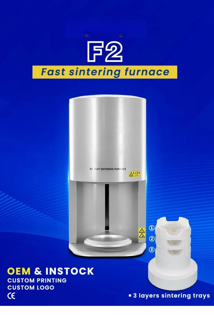 High Temperature Discs Fast Sintering Furnace for Lab Use