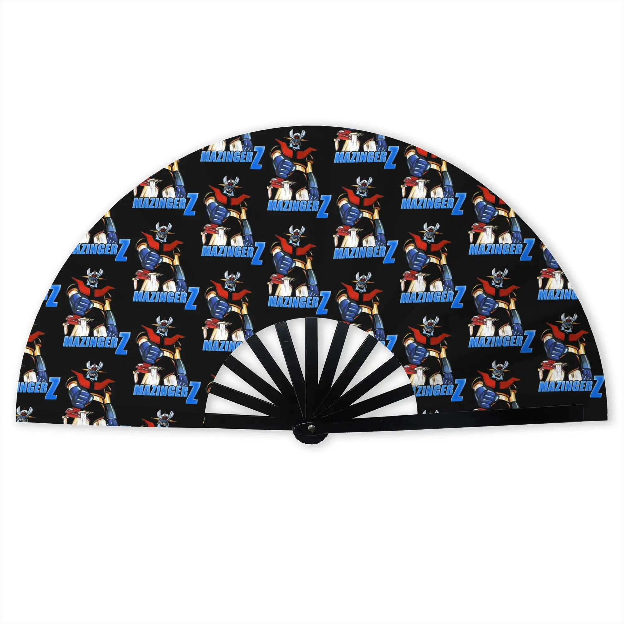 Personalised M-Mazingered Z Promotional Gift Hand Fan Event Souvenir Super Robot Durable Folding Fans Unique Bulk Pack Fan