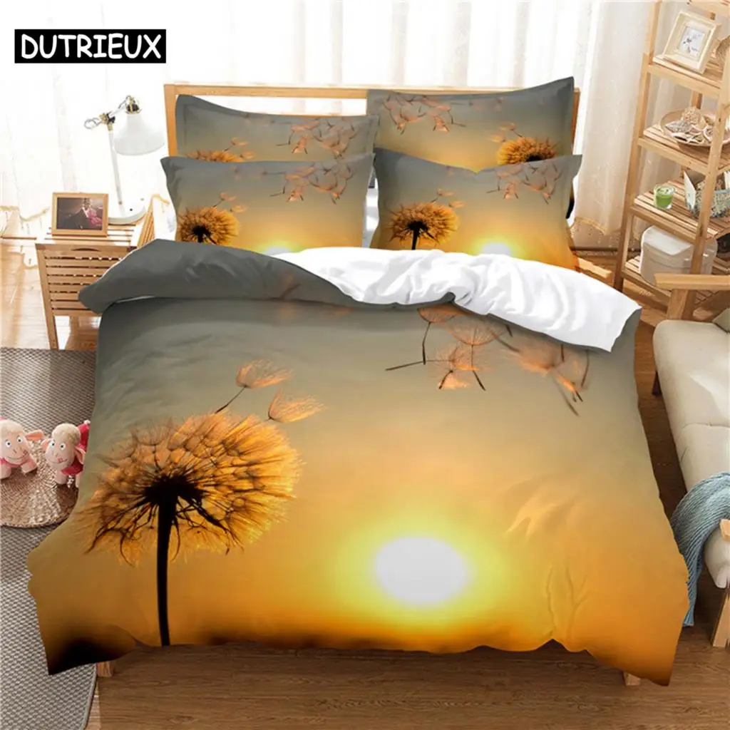 

Beautiful Flower Bedding Set Duvet Cover Set 3d Bedding Digital Printing Bed Linen Queen Size Bedding Set Fashion Design