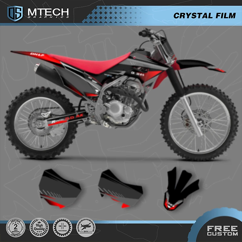 

DSMTECH мотоциклетные графические наклейки, наборы наклеек для Honda CRF250F 2019 2020 2021 250F 250cc, мотоцикл по индивидуальному заказу 006