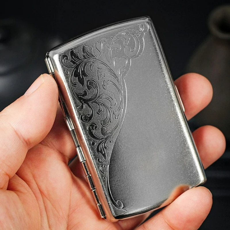 Metal Cigarette Case Box Holde - Premium Cigar Case recension och pris