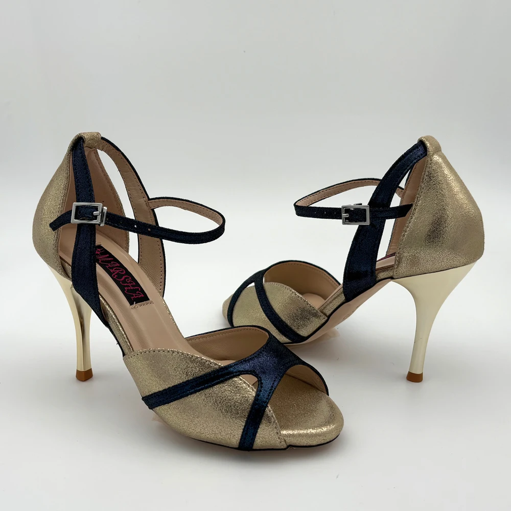 Sexy NEW Argentina Tango Dance Shoes  Wedding Shoes Party Shoes for women Flamenco shoes  leather outsole T6236GDL high  heel