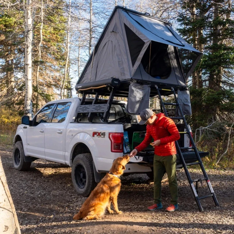 

Best Selling 2-3 Person Hard Aluminium Cover Car Roof Top Tent Pickup Truck Rooftop with Can Fabric Outdoor Use