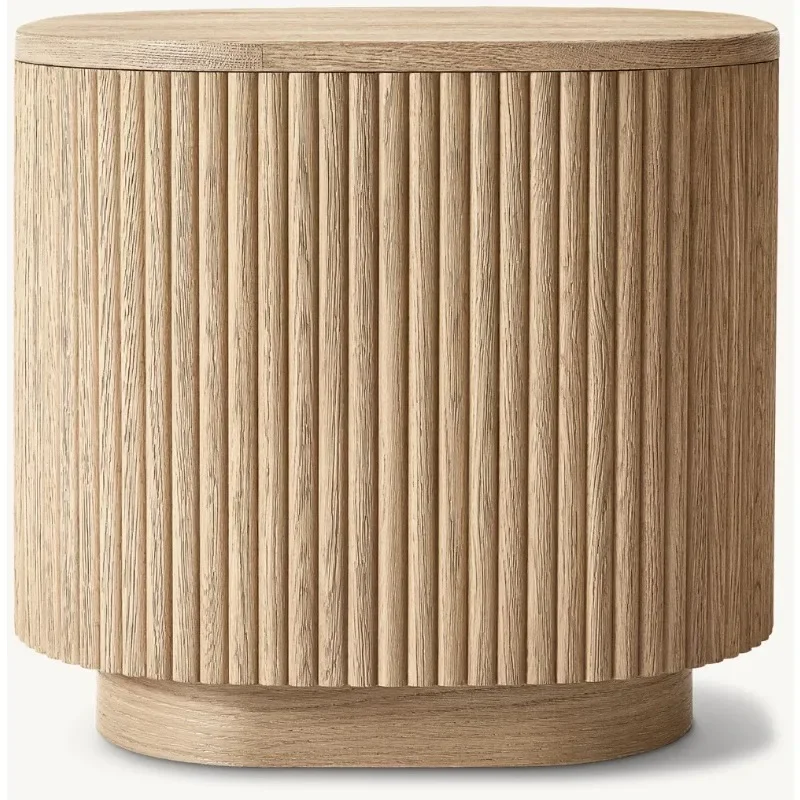 

American solid wood high-end luxury side table, small table next to the living room sofa can be used for office