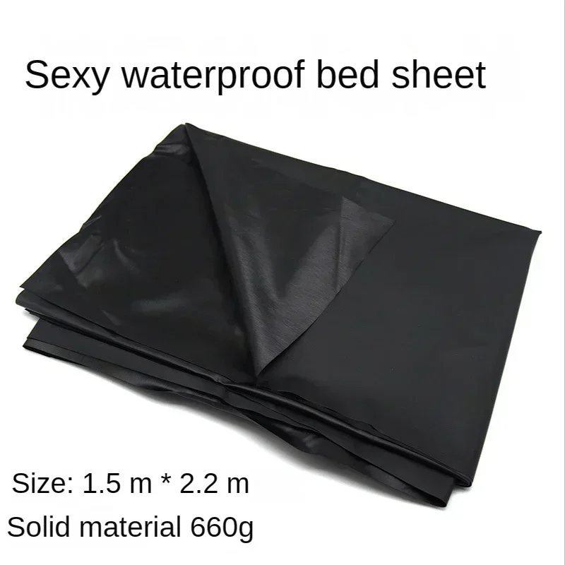 Sábanas impermeables de plástico PU para adultos, juego sexual Sexy, Funda de colchón hipoalergénica, Queen y King, ropa de cama de pasión, 18 +, novedad