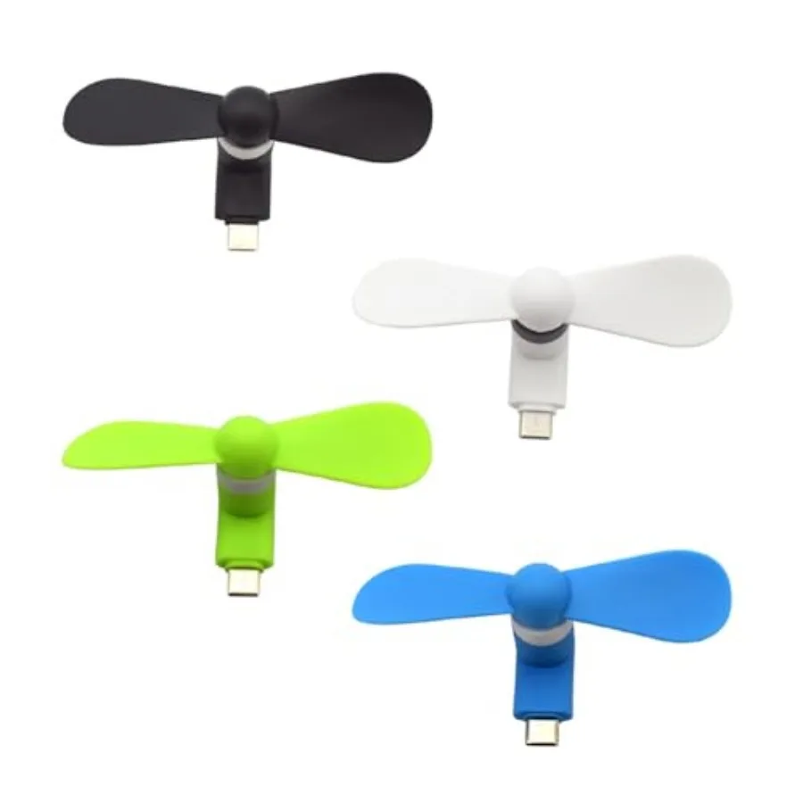 

USB Type C Mini Mobile Phone Fan for Apple iPhone 17/17 Pro/17 Pro Max/17 Air/16/16 Pro max/16 Plus/ 15/15Pro Max/15 Plus Not f
