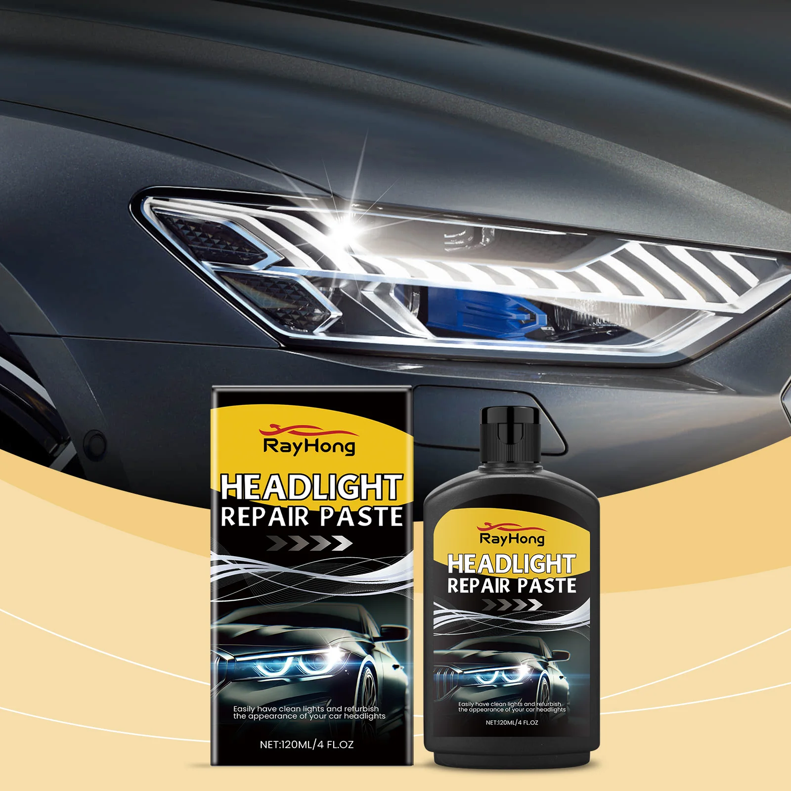 

Средство по уходу за автомобильными фар Rayhong для окисления поверхности, очистки, обеззараживания, полировки и восстановления фар