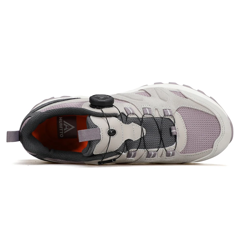 HUMTTO 2025 Hiking Shoes Women Mesh Sneakers Breathable Fashion Mountain Shoes Spring Summer Work Shoes Outdoor Trekking Boots