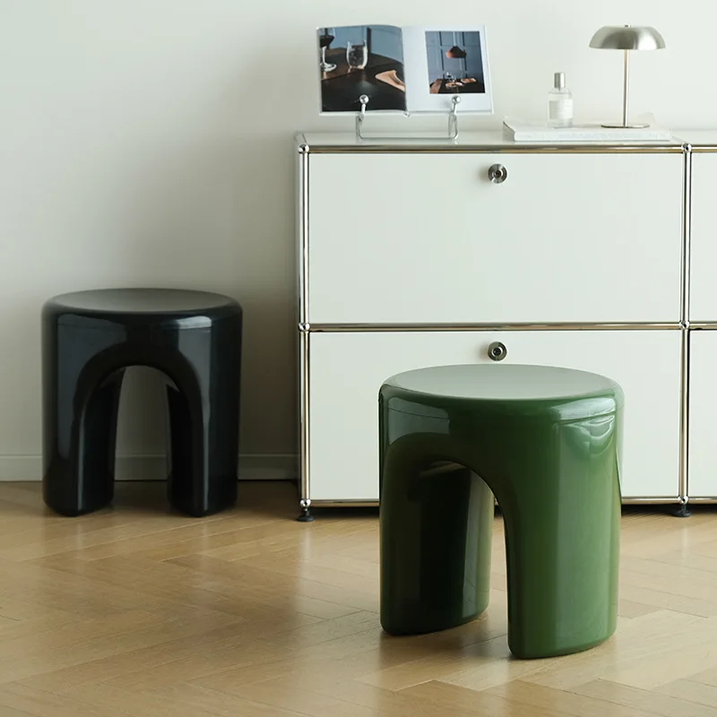 

Joylive Home Multi-functional Popular Seat Cushion Small Apartment Simple Living Room Shoe-changing Stool Round Sofa Side Table