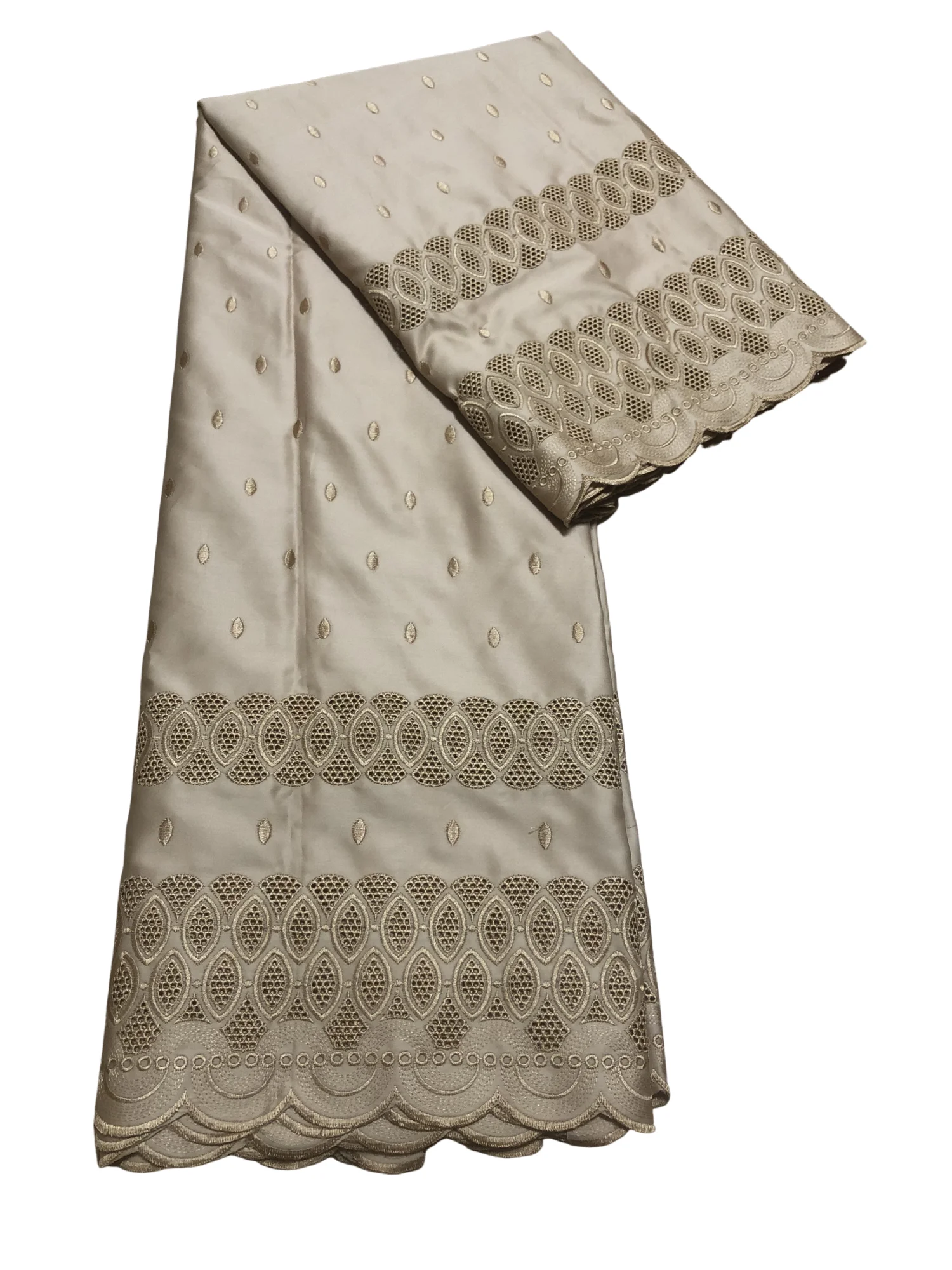 

Austria Cotton Polished Hollow Out Lace Luxury African Fabric Limited Edition For Men Women Rich Traditional Couple Robe Wear WF