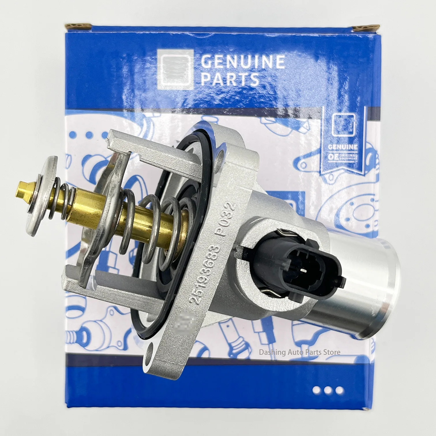 

25193683 Original Engine Cooling Thermostat For Buick Chevrolet Cruze Orlando Sonic Trax Opel Astra Zafira Signum Aveo 96984104