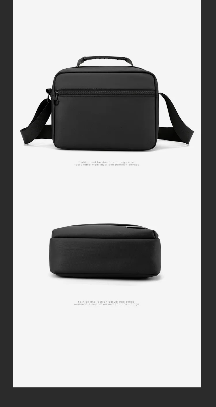 New Crossbody Bag Waterproof, Wear-resistant, Men's Chest Bag Sports Trendy Brand Multifunctional Workwear Casual Men's Bag