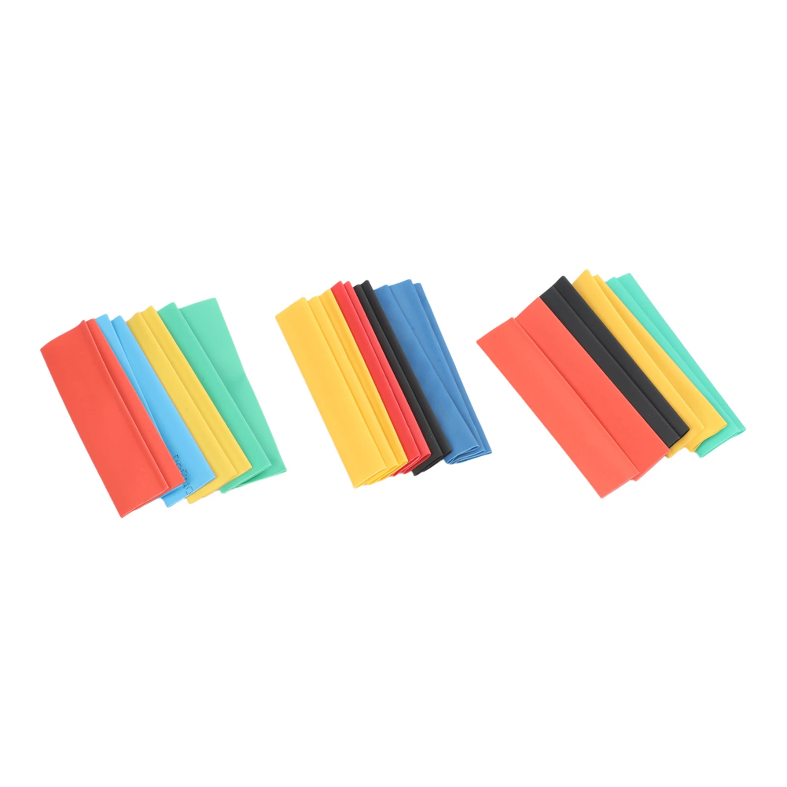 164 Piece Heat Shrink Tube Kit Polyolefin Material 2:1 Shrink Ratio for Wire Insulation and Color Coding Applications