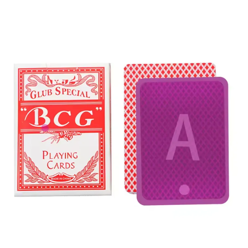 BCG Paper cards Infrared Marked BCG Playing Cards For Infrared Contact Lenses& Infrared Sunglasses(Only Cards)