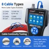 NOYAFA NF-8601S ネットワークケーブルテスター抗干渉ケーブルトラッカー PING テスター RJ45 RJ11 測定長テスターネットワークツール 2