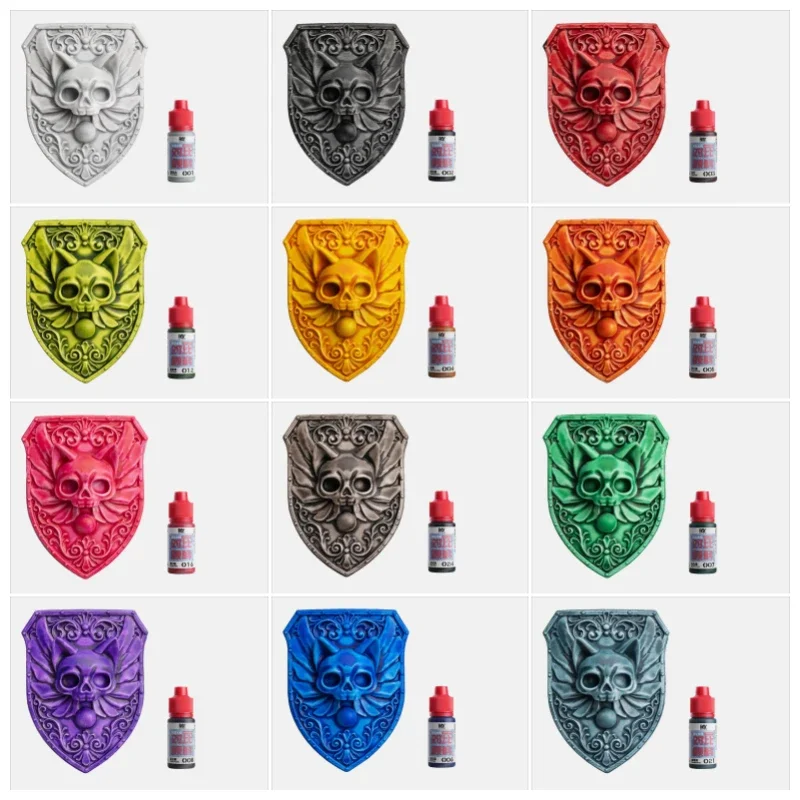 RAY Studio Water-Based Contrast Paint 18ML for Scale Model Figure Coloring 3D Layered Effect Acrylic Paint Hand-painted Coloring