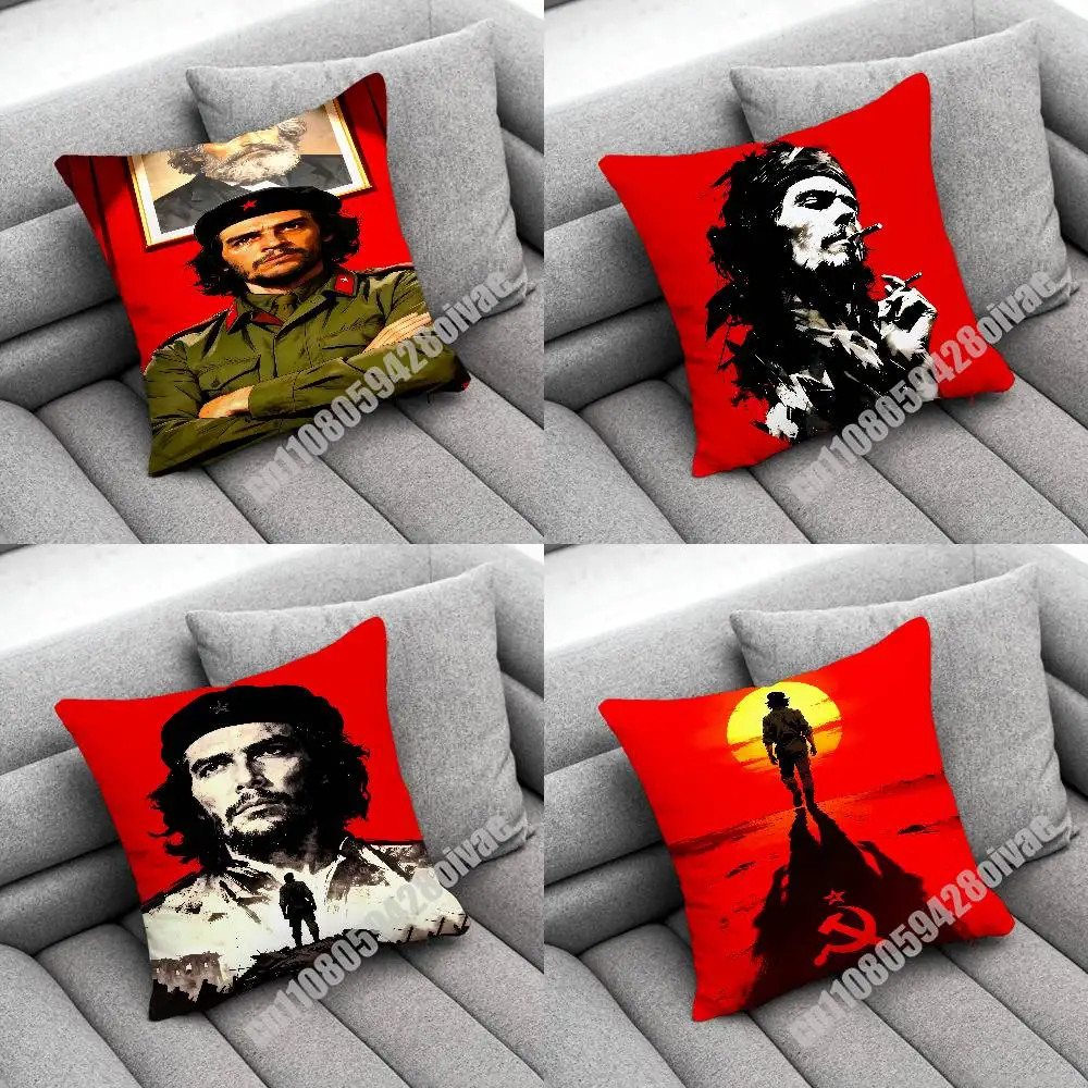 

Che Guevara Revolutionary Cuba Throw Pillow Case For Decoration 30cm 45x45cm Square Car Pillowcase Case