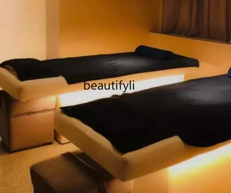 

SS03A Beauty salon electric beauty bed physiotherapy bed intelligent lifting heating massage bed