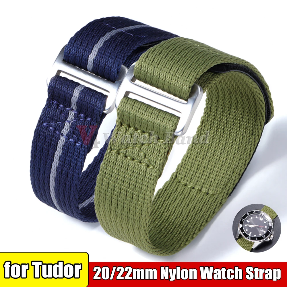 Titanium Sport Watch - S/L Nieuwe Nylon Band 20mm 22mm