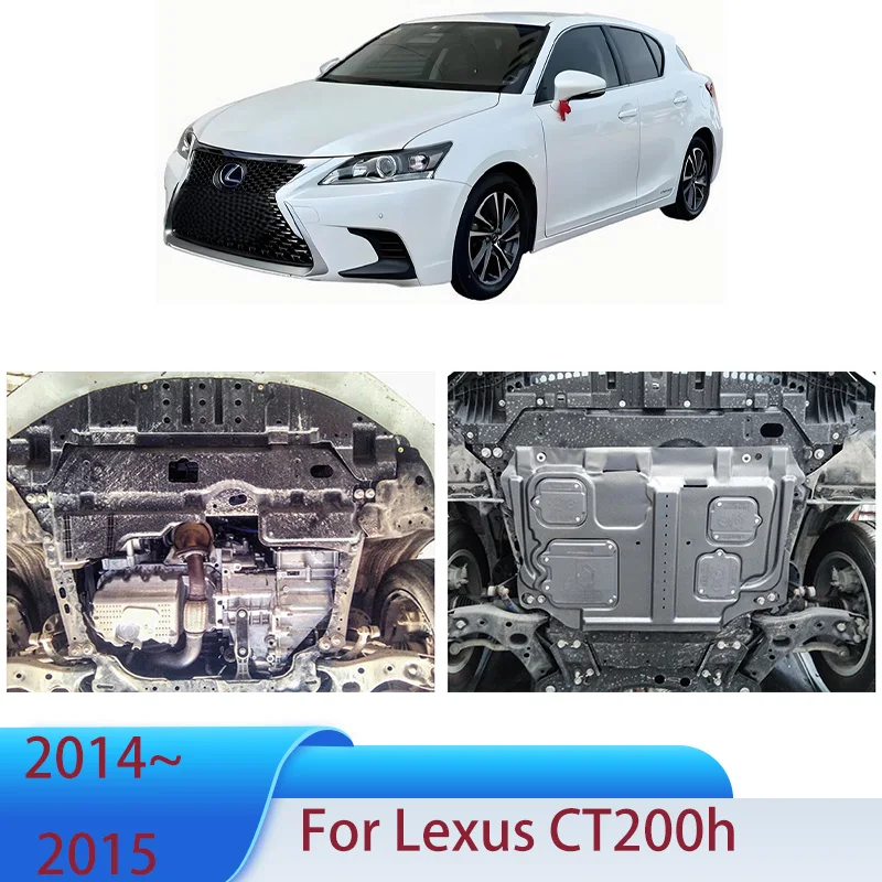 For Lexus CT200h Underbody Engine Skid Plate Protector Anti-Collision Anti-Scratch Wear-Resistant Under Cover Splash Shield