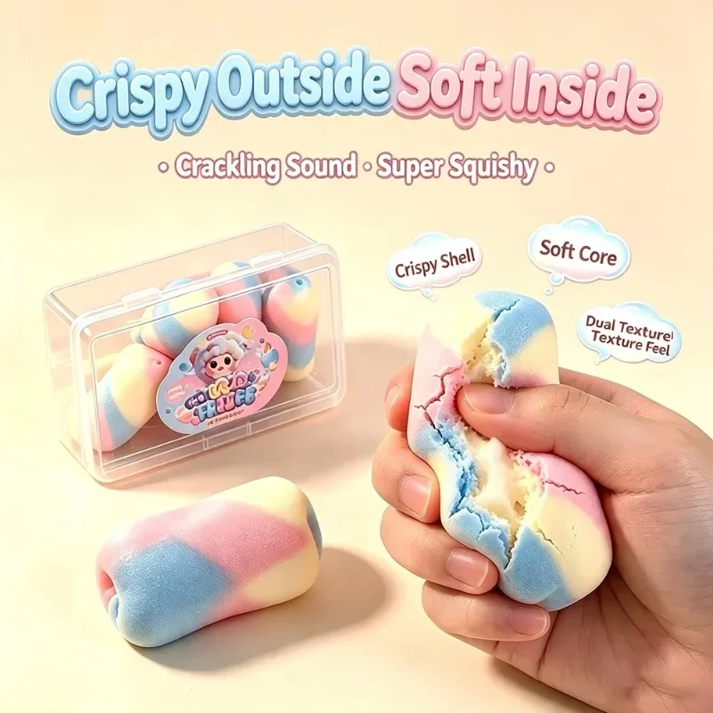2026 popular brittle ball soft rubber toys and manual stress relief toys that can be squeezed and deformed will be released