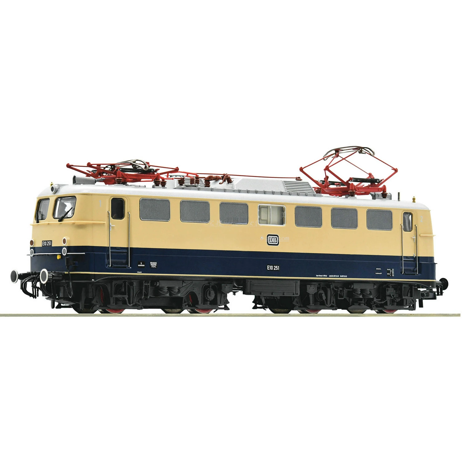 ROCO Train Model HO 1/87 73622 E10 Electric Locomotive Digital Sound Effect German DB Third Generation Version Rail Car