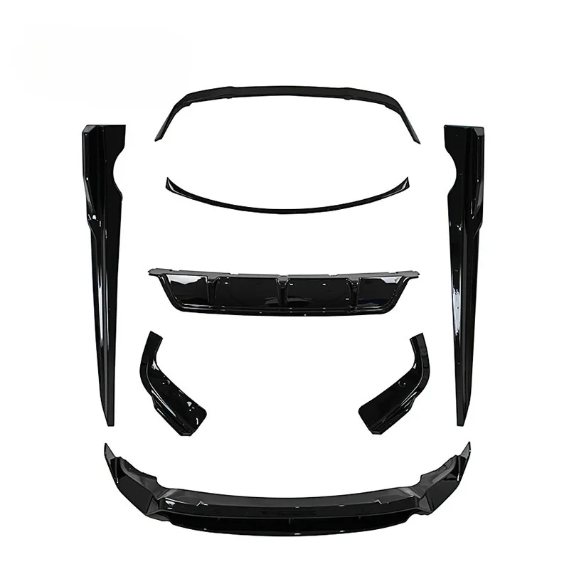

Suitable for BMW X5 G05LCI Modified Black Warrior Kit Front Rear Lip Side Spoiler Center Top Wing Surround