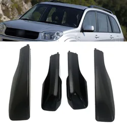 1set Roof Rack Cover Roof Bar Roof Rail End Shell  For Toyota RAV4 2001 2002 2003 2004 2005  Rail End Cover Shell Cap Trim