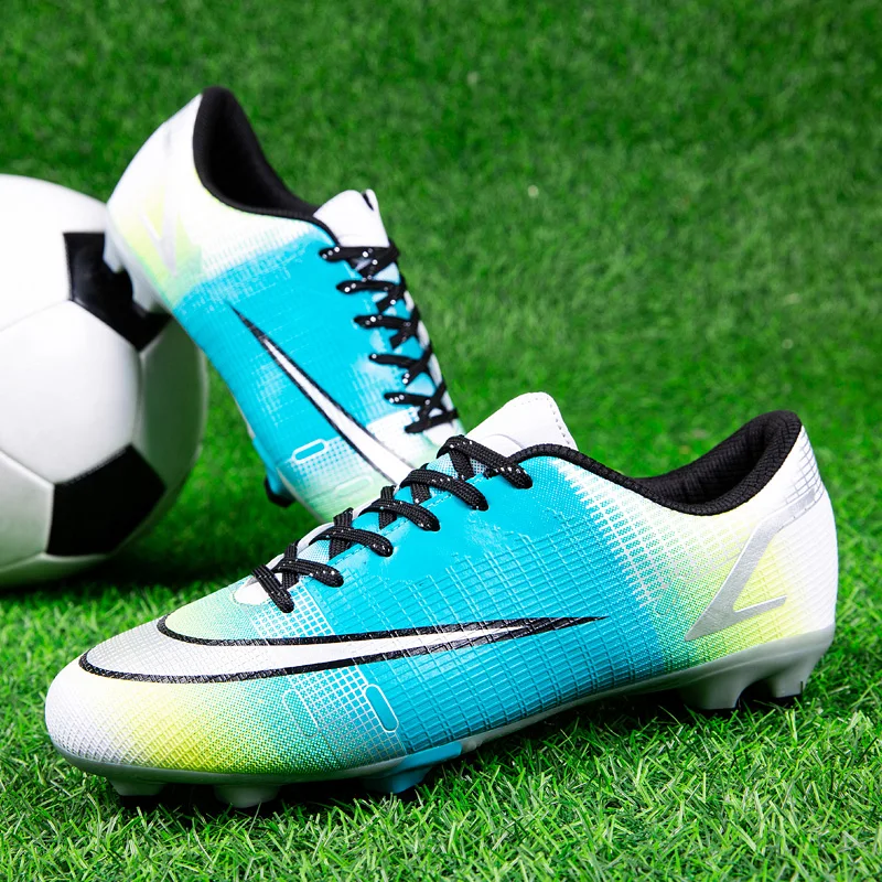 2022 Soccer Shoes FG/TF Men\'s Football Boot Futsal Outdoor Training Shoes Professional Child Football Crampon  Calzado De Futbol